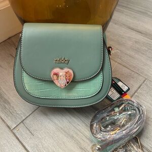 Nicole Lee Green Crossbody Bag